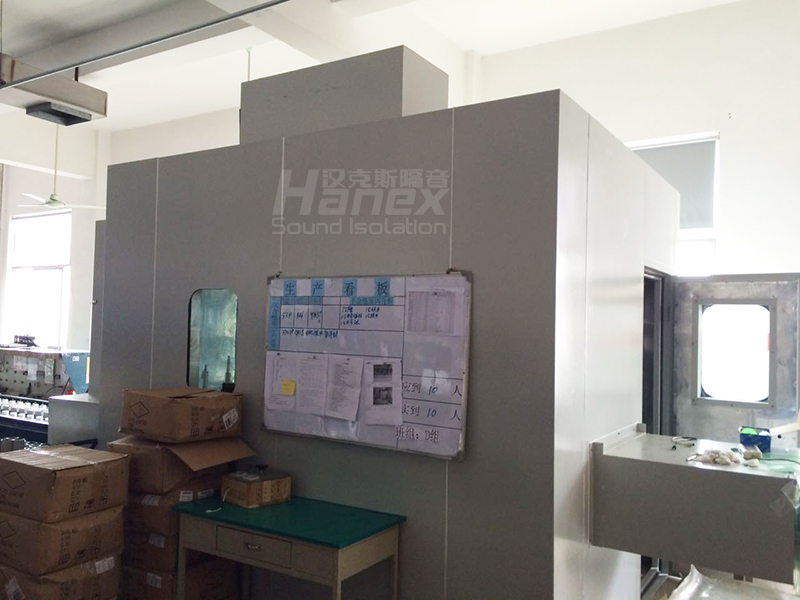 紹興捷昌B線(xiàn)流水線(xiàn)定制靜音房項(xiàng)目案例